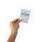 Royal Condom Intimacy Cleansing Wipes Box 30 Count individual wipe held in hand with a clean design.