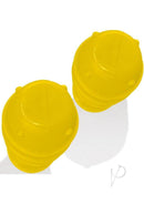 Oxballs Lankyz Silicone Nipsuckers Yellow designed for intense nipple suction and sensation.
