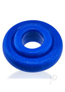 Oxballs Rimz Big Single Cock Ring Pool in blue rubbery material, designed for comfort and plush feel.
