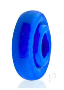 Oxballs Rimz Single Cock Ring Pool in blue, designed for comfort and support during use.