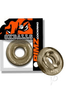 Oxballs Rimz Single Cock Ring Storm packaging and product view, designed for comfort and firmness.