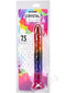 Crystal Jellies Dildo 7.5 inches Rainbow in colorful packaging by Doc Johnson, showcasing its smooth, flexible design.