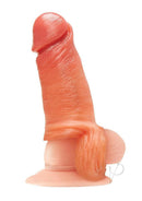 Blueline Super Real 4 Inch Penis Extension Sleeve Vanilla shown with textured surface and secure base.