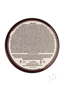 Hemp Seed 3-in-1 Massage Candle Tinsel Tease 6oz back label with usage directions and ingredients.