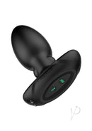 Nexus BEAT Thumping Butt Plug with Remote Control Black showing sleek design and control panel.