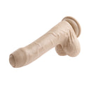 Evolved Novelties Peek A Boo 8 Inch Vibrating Dildo Light featuring realistic design and dual-layer silicone.