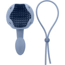 Zero Tolerance In A Nutshell Vibrating Ball Cup Blue with ergonomic design and adjustable strap for comfort.