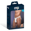 Male Power Pure Comfort Modal Sport Jock White S/M packaging featuring athletic-inspired design and supportive fit.