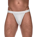 Male Power Pure Comfort Modal Sport Jock White L/XL on a male model showcasing comfort and style.