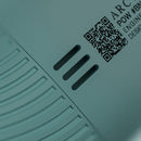 Close-up of the Arcwave Pow Silicone Stroker With Suction Control Mint showing textured surface and air pressure release valve.