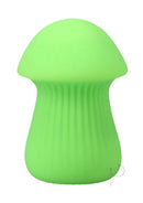 Mochi Ultraskyn Mini Stroker Green, discreet king mushroom-shaped stroker for solo play.