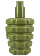 Fort Troff Cum Lube in Grenade Bottle 10 Oz displayed in a rugged green grenade-style container.