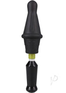 Fort Troff Robo Rammer Rotating Beaded Anal Probe Black showcasing its unique design and features.