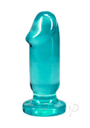 Crystal Jellies Anal Starter 3 Piece Kit Teal - beginner-friendly anal training toy in teal color.