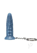 Polynesian Ti-Key Chains Wai Lealea Water Idol Blue keychain featuring a unique design in vibrant blue color.