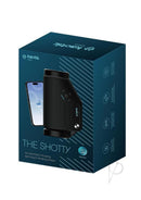 Kaotik Labs The Shotty App Control Stroker Black and Blue packaging with smartphone connectivity.