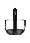Kaotik Labs The Cocoon App Controlled Masturbator Black/Blue in a sleek design, showcasing pulsating features.