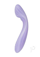 Svakom Margot Warming Dual Motor G-Spot Vibrator Lavender shown in lavender silicone.