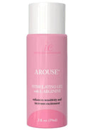 Intimate Enhancements Arouse Stimulating Gel with L-Arginine 2 Oz bottle designed to enhance sensitivity and excitement.