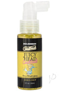GoodHead Juicy Head Cocktails Dry Mouth Spray Lemon Drop bottle with pump in a refreshing lemon flavor