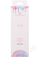 Ease Throat Relaxing Spray Cotton Candy 2 Oz packaging for a soothing and flavorful oral intimacy experience.