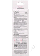 Ease Throat Relaxing Spray Cotton Candy 2 Oz drug facts and usage instructions on packaging.