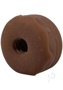 Goodhead Chocolate Donut Blow Job Set featuring a textured donut-shaped stroker in a rich chocolate color.