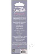 GoodHead Pout Perfection Lip Balm Cherry Limeade 0.5 Oz back label featuring ingredients and usage directions.
