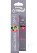 GoodHead Pout Perfection Lip Balm 0.5 Oz Kiwi Strawberry packaging featuring kiwi and strawberry graphics.