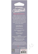 GoodHead Pout Perfection Lip Balm 0.5 Oz Kiwi Strawberry packaging with ingredients and usage instructions.