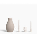 Du Douche Stone anal cleansing system with silicone bulb and interchangeable nozzles