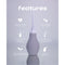 Du Douche Stone features medical-grade silicone bulb and easy-to-use design for comfort and hygiene.