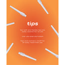 Du Douche Stone flexible tips are easy to clean and click-connect for mess-free use.
