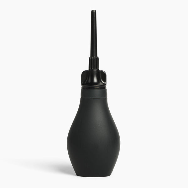 Du Douche Midnight elegant black silicone bulb for comfortable and hygienic douching experiences