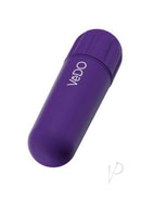 VeDO Nitro 3.25 Inch Silicone Bullet Vibrator Purple, compact and powerful for versatile pleasure.