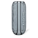 Icon Brands Jack-it Stroker Smoke Male Masturbator with dimpled texture for enhanced grip and sensation.