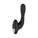 Forto Studded Pro Silicone Vibrating Anal Massager Black for powerful and customizable stimulation.