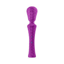 FemmeFunn Ultra Wand XL Rechargeable Flexible Vibrator Purple with flexible head and premium silicone design.