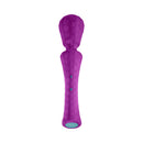 FemmeFunn Ultra Wand XL Rechargeable Flexible Vibrator Purple with flexible head and premium silicone design.