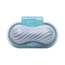 Tenga Flex Bubbly Blue Stroker packaging showcasing the unique design and features of the reusable masturbator.