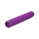 Bang XL Rechargeable Bullet Vibrator Purple with sleek design and control button, ideal for powerful stimulation.
