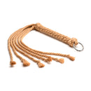 Master Series Swashbuckler Rope Flogger with six twisted nylon tails designed for impact play.