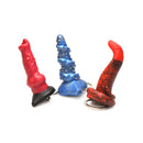 Creature Cocks Hell-Hound Kraken and Cobra Keychain Set featuring colorful miniature designs.