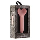 Je Joue Amour Heart-Shaped Fluttering Tip Bullet Vibrator Pale Rosette in elegant packaging.