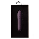 Je Joue Duet Multi-Surfaced Bullet Vibrator Purple in elegant packaging highlighting its textured design.