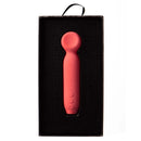 Je Joue Vita Wand Tip Bullet Vibrator Watermelon Pink in packaging, showcasing its sleek design.
