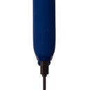 Je Joue Vita Wand Tip Bullet Vibrator Cobalt Blue showing ergonomic design and charging port.