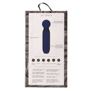 Je Joue Vita Wand Tip Bullet Vibrator Cobalt Blue packaging with features and design details.