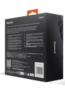 Nexus Ascend Thrusting Rotating Prostate Massager Black packaging showcasing product features and specifications.