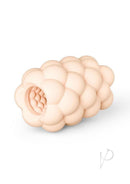 Pocket Pals Stroker Bubbles Vanilla featuring a unique bubble texture for exciting sensations.
